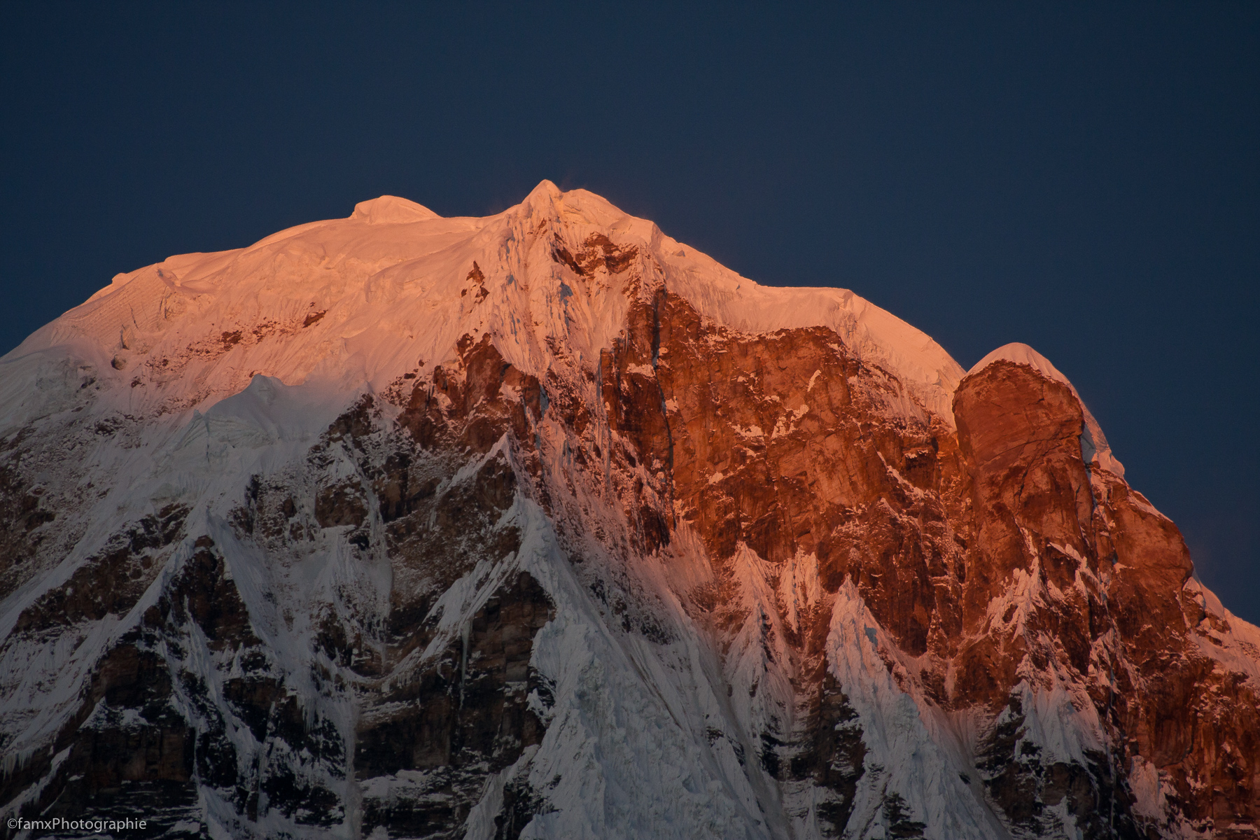 Annapurna Base Camp 4130m, Népal, Sanctuaire des Annapurnas (Famx40d11_6500)
