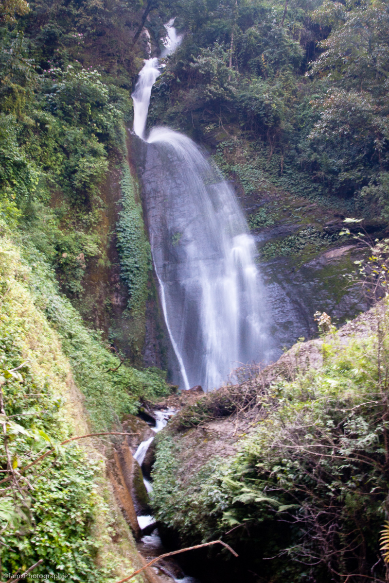 Cascade, Eaux, Népal, Sanctuaire des Annapurnas (Famx40dd11_4958)