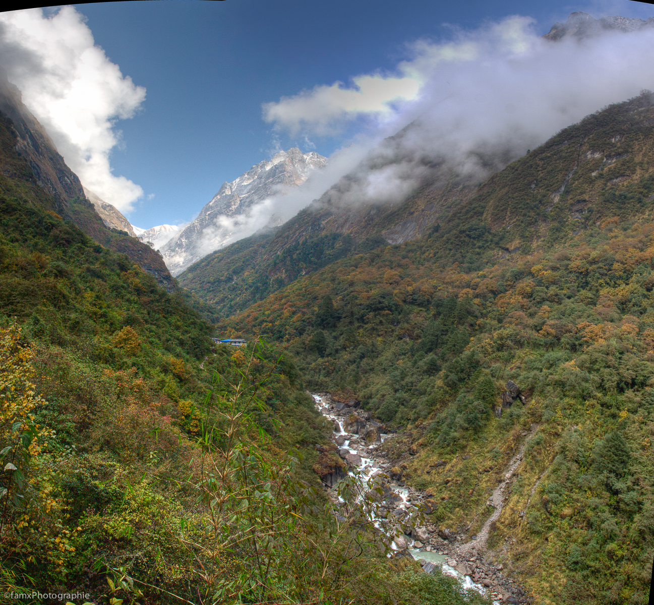 Eaux, HDR, Népal, Sanctuaire des Annapurnas (Famx40dd11_5356-7)
