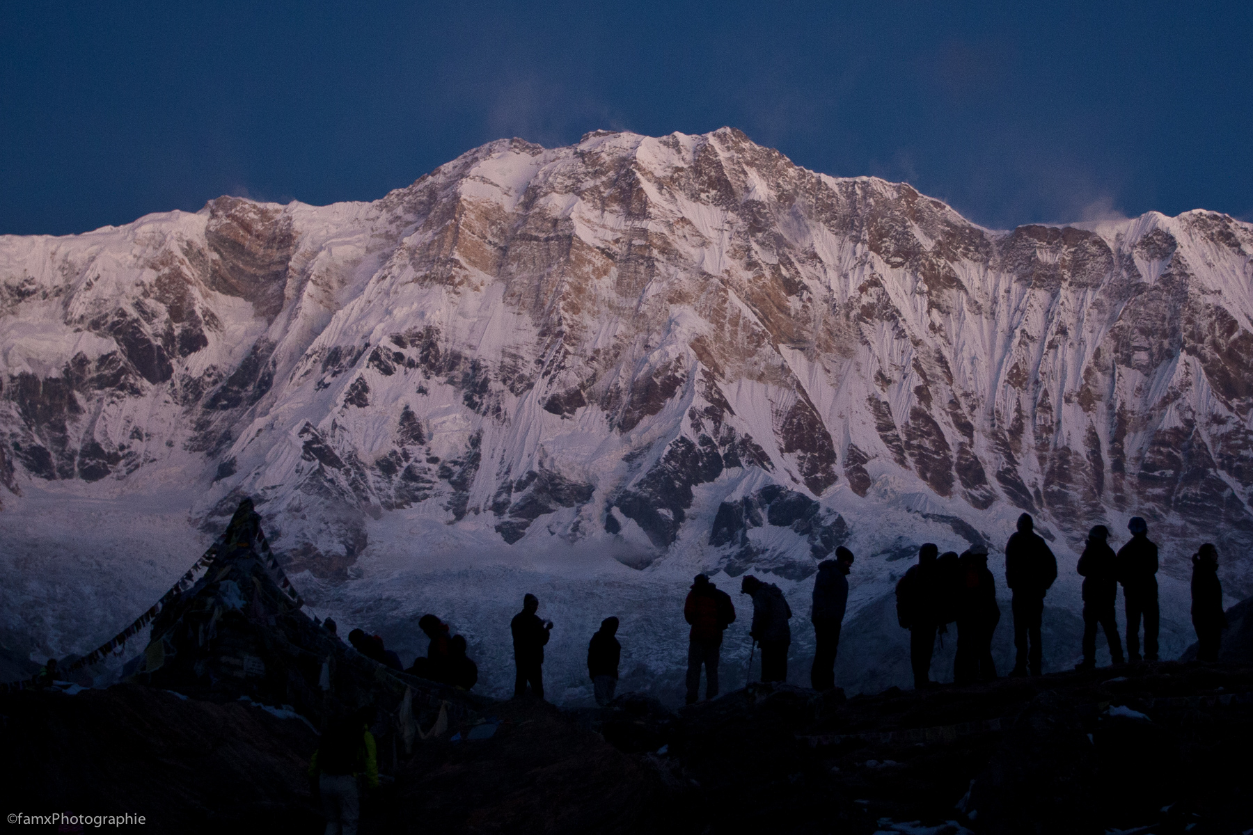 Annapurna Base Camp 4130m, Népal, Personnage, Sanctuaire des Annapurnas (Famx40dd11_5487)