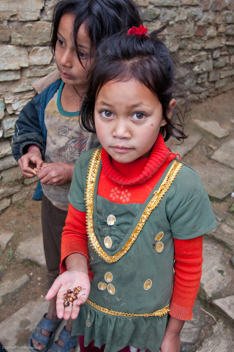 Ghandruk, Népal, Personnage, Sanctuaire des Annapurnas (Famx40dd11_6028)