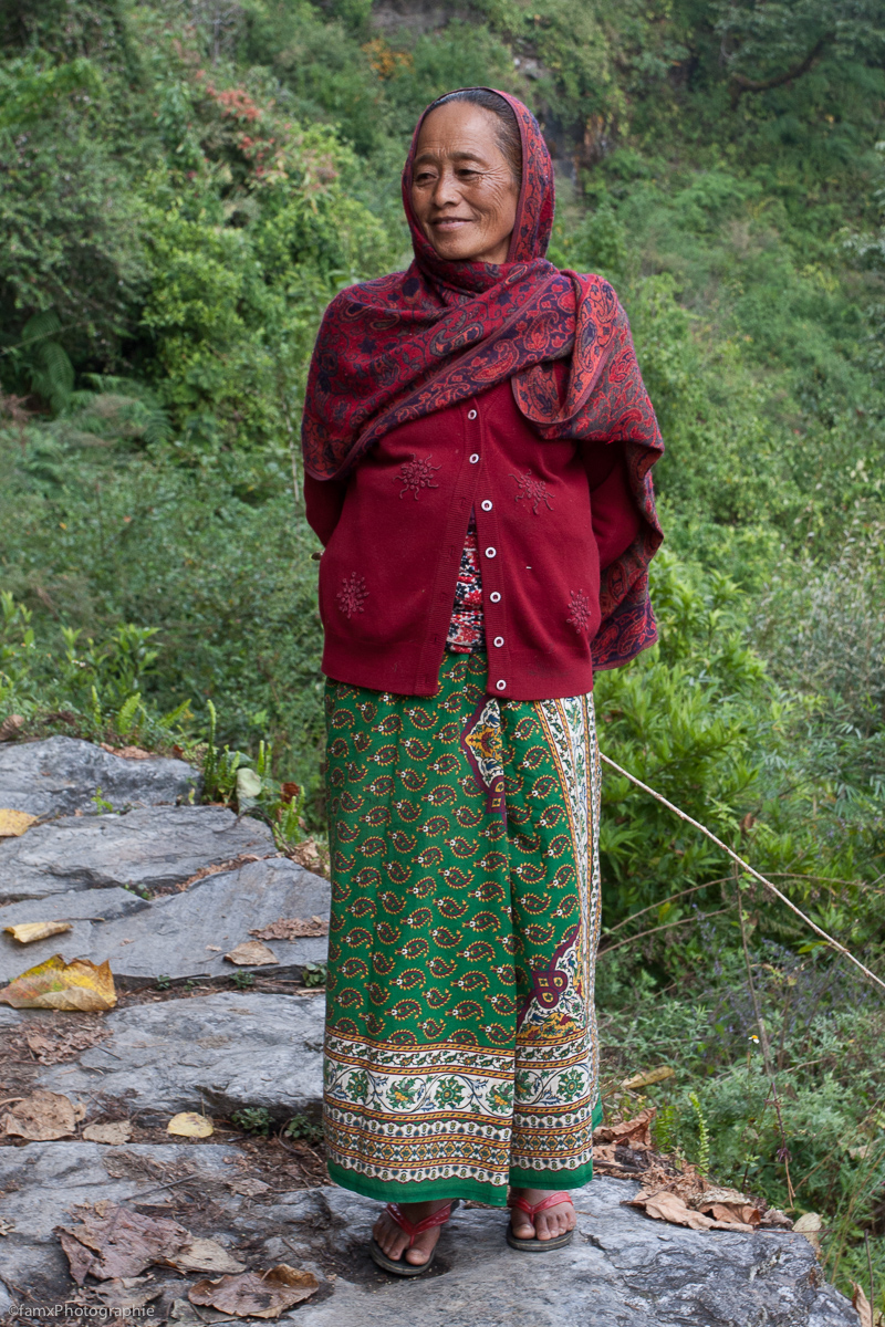 Népal, Personnage, Sanctuaire des Annapurnas (Famx40dd11_6055)