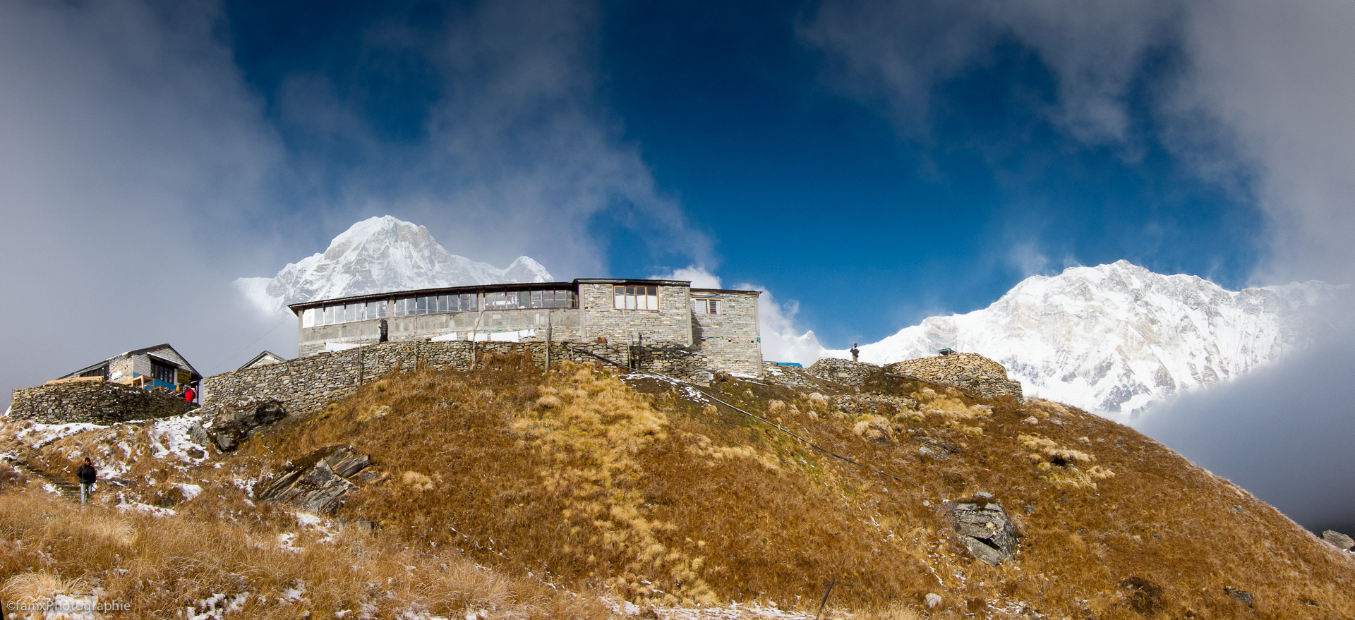 Annapurna Base Camp 4130m, Népal, Sanctuaire des Annapurnas (Famx90s11_0968-9)