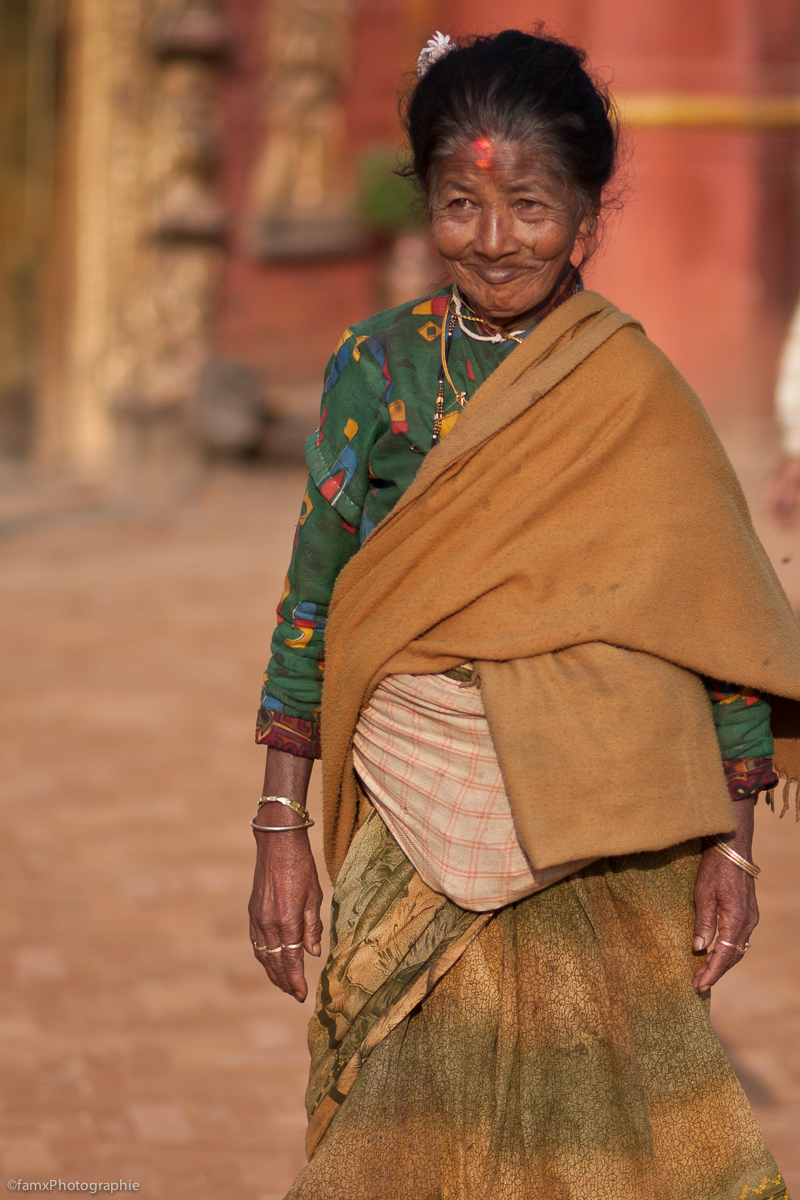 Bhaktapur, Népal, Personnage (Famx40d11_6888)