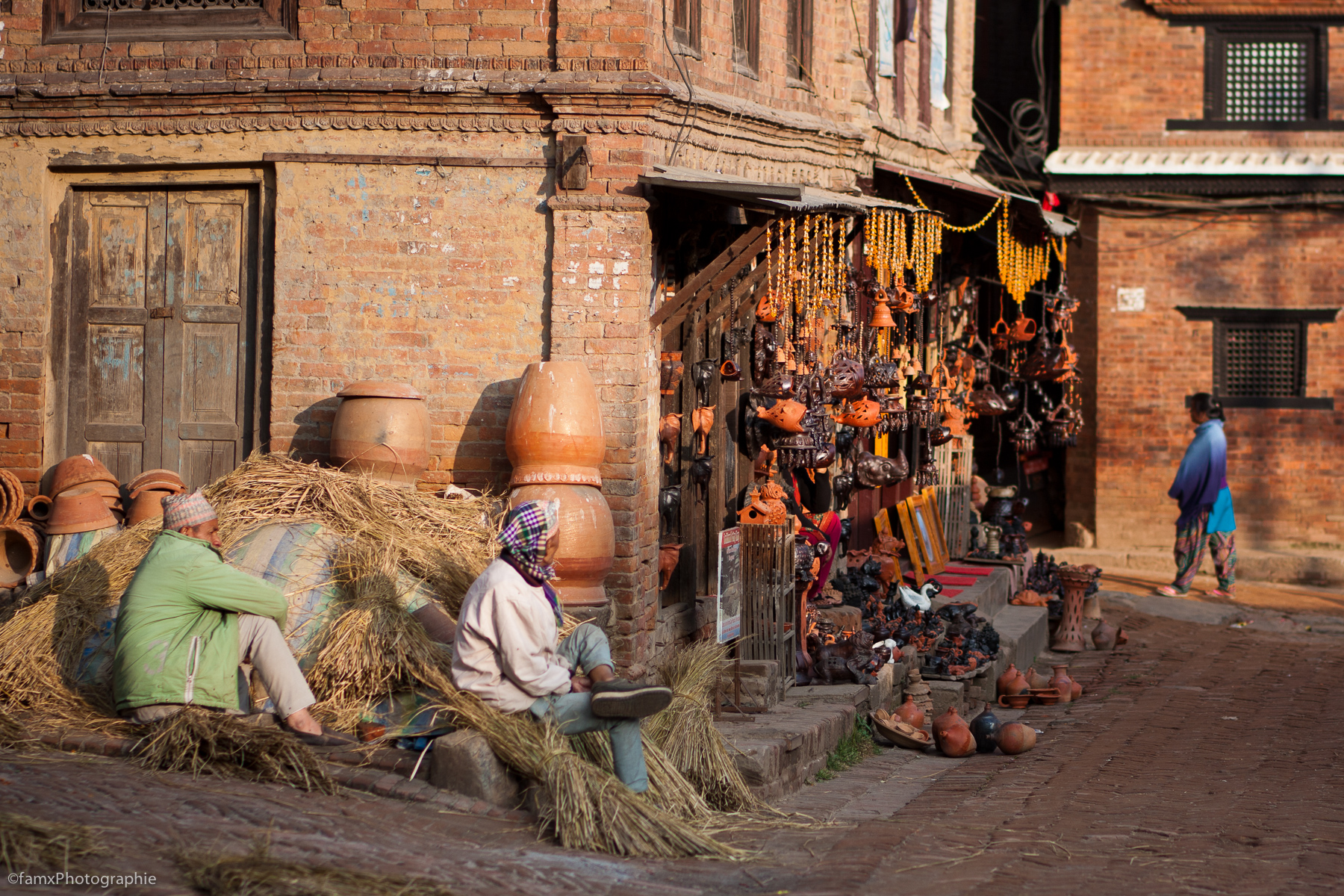 Bhaktapur, Népal, Personnage (Famx40d11_6893)