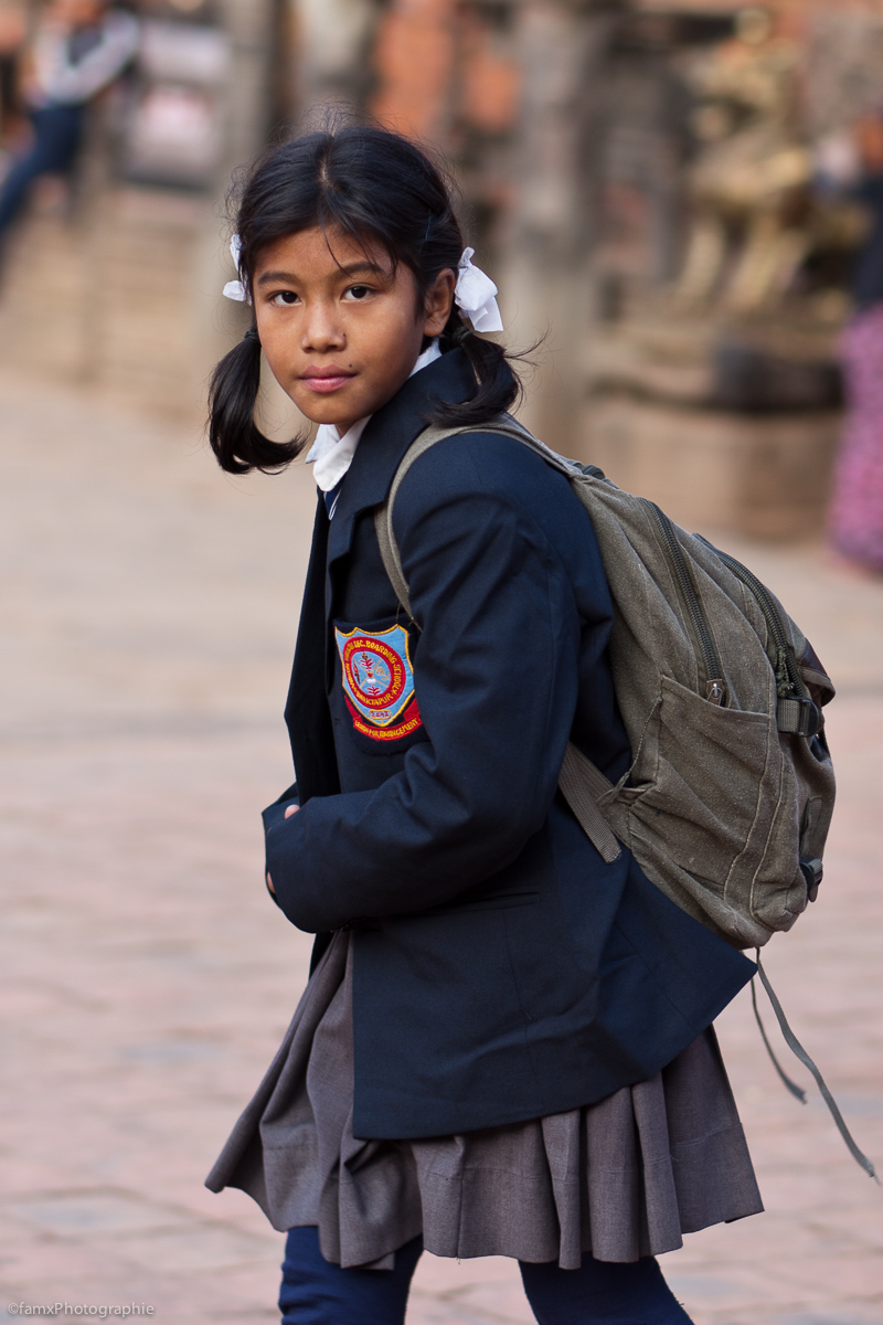 Bhaktapur, Népal, Personnage (Famx40d11_6900)