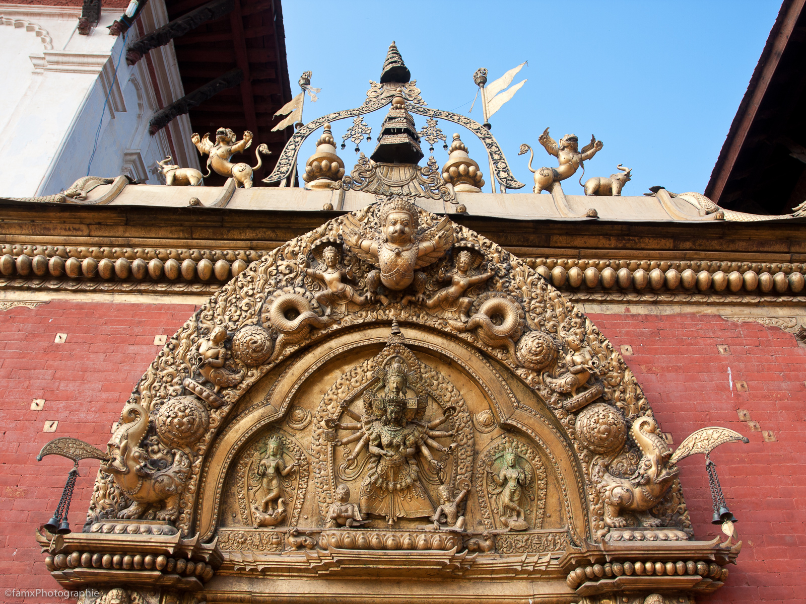 Bhaktapur, Népal, Temple (Famx40dd11_6440)
