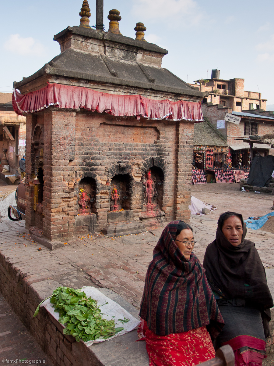Bhaktapur, Népal, Personnage (Famx40dd11_6468)