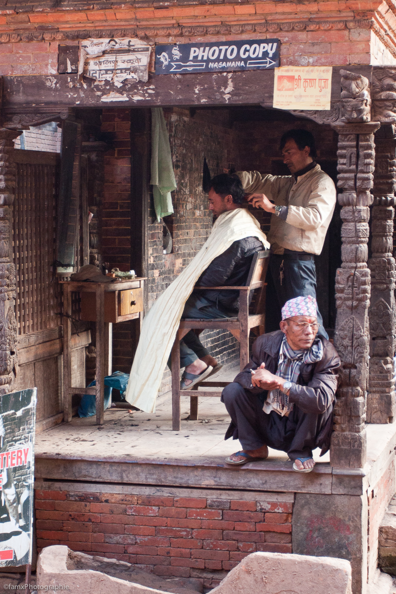 Bhaktapur, Népal, Personnage (Famx40dd11_6492)