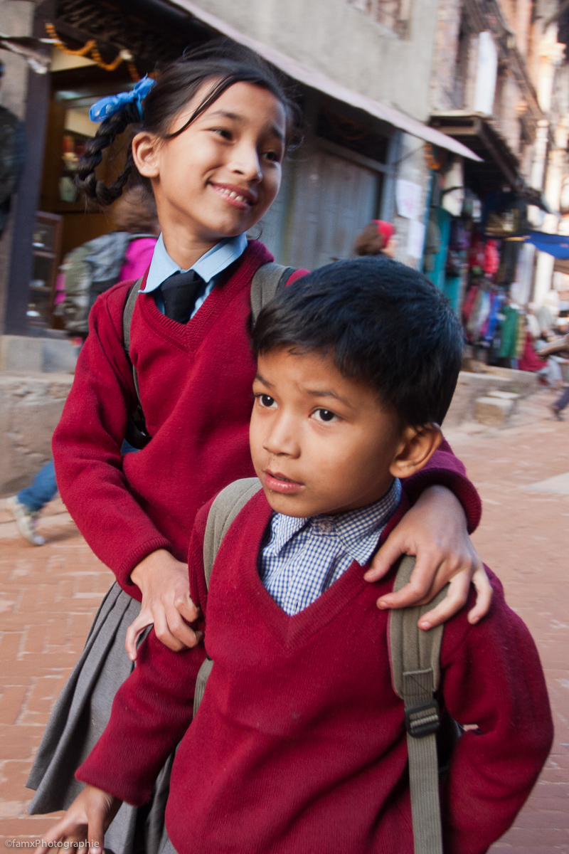 Bhaktapur, Népal, Personnage (Famx40dd11_6532)