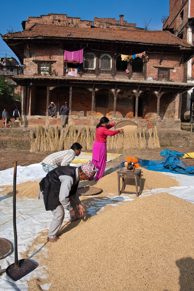 Bhaktapur, Népal, Personnage (Famx40dd11_6647)