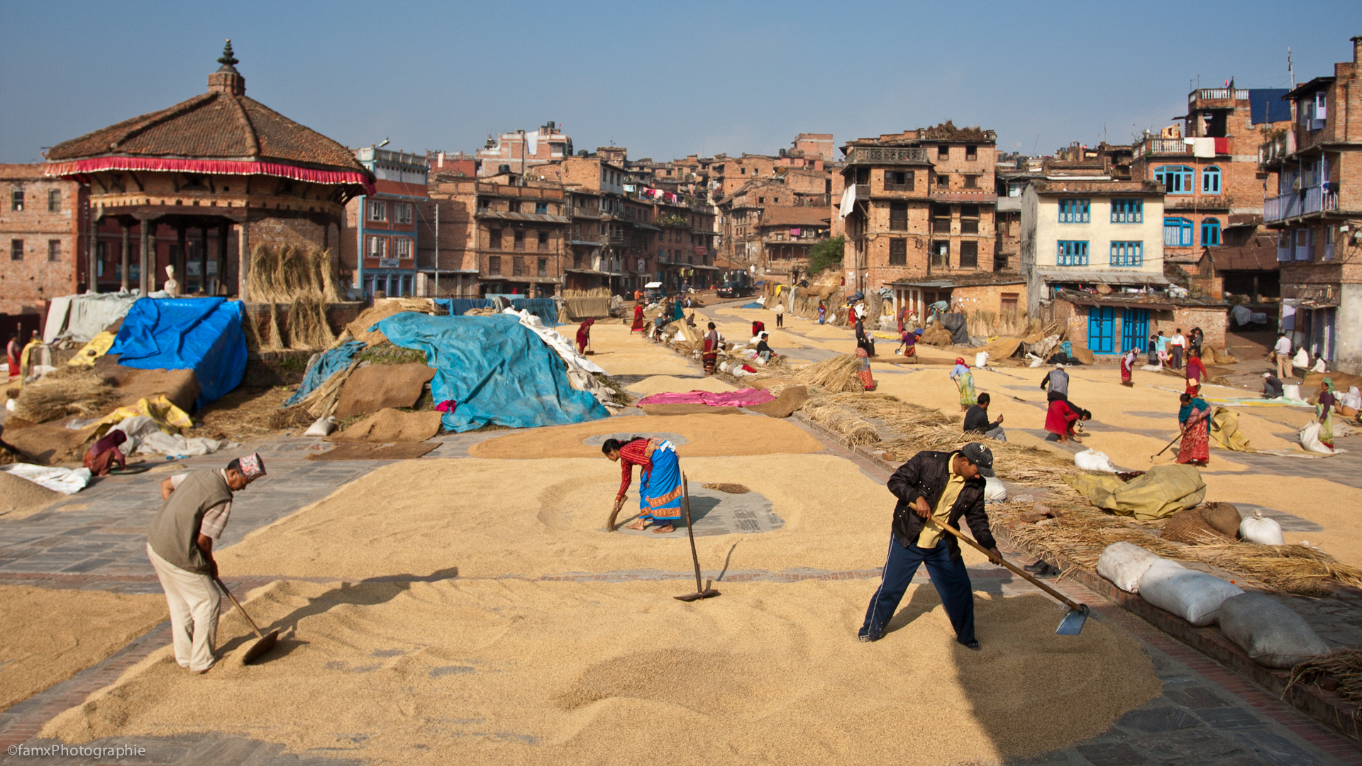 Bhaktapur, Népal, Personnage (Famx40dd11_6653)