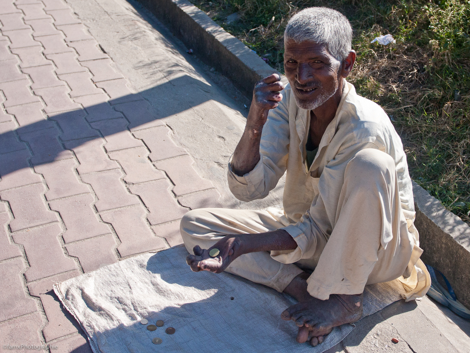 Népal, Pashupatinath, Personnage (Famx40dd11_7152)