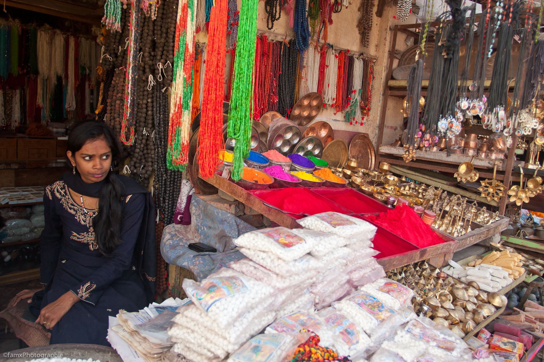 Népal, Pashupatinath, Personnage (Famx40dd11_7169)