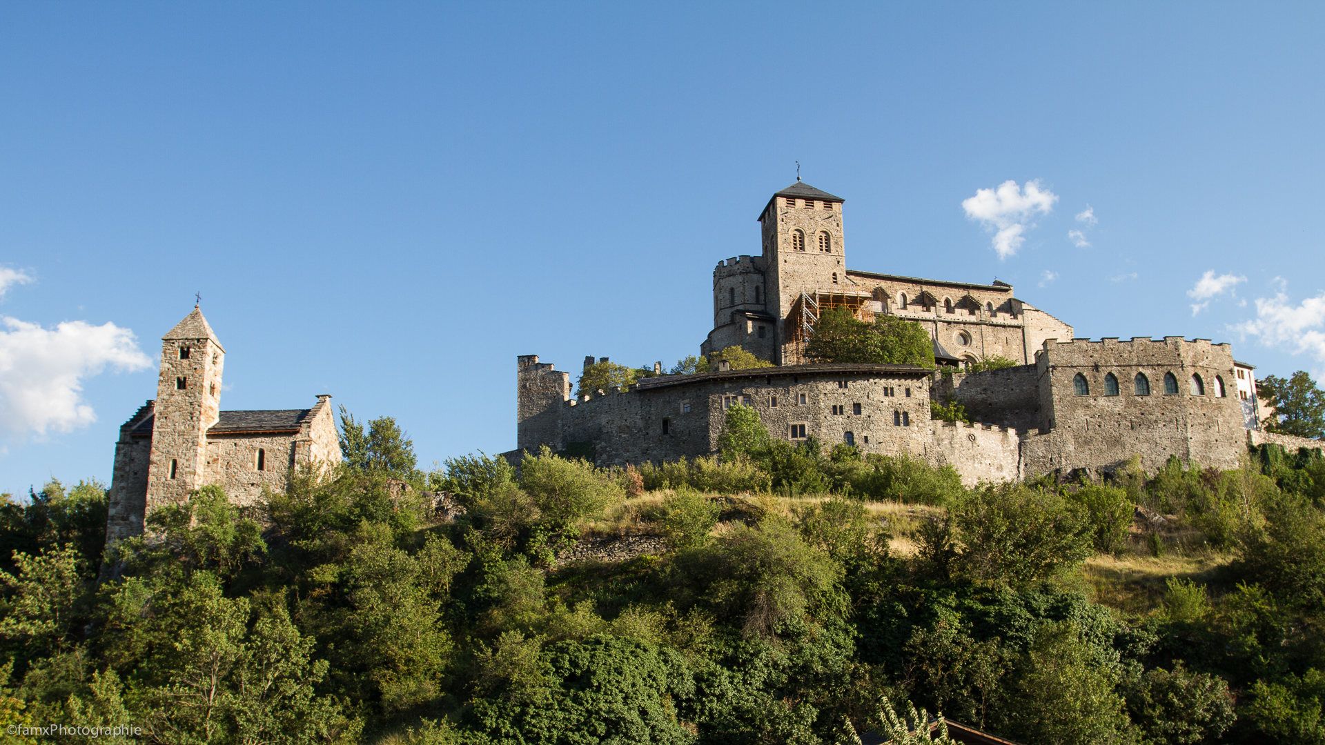 Alpes, Château, Suisse, Valais (Famx7d19_31800)