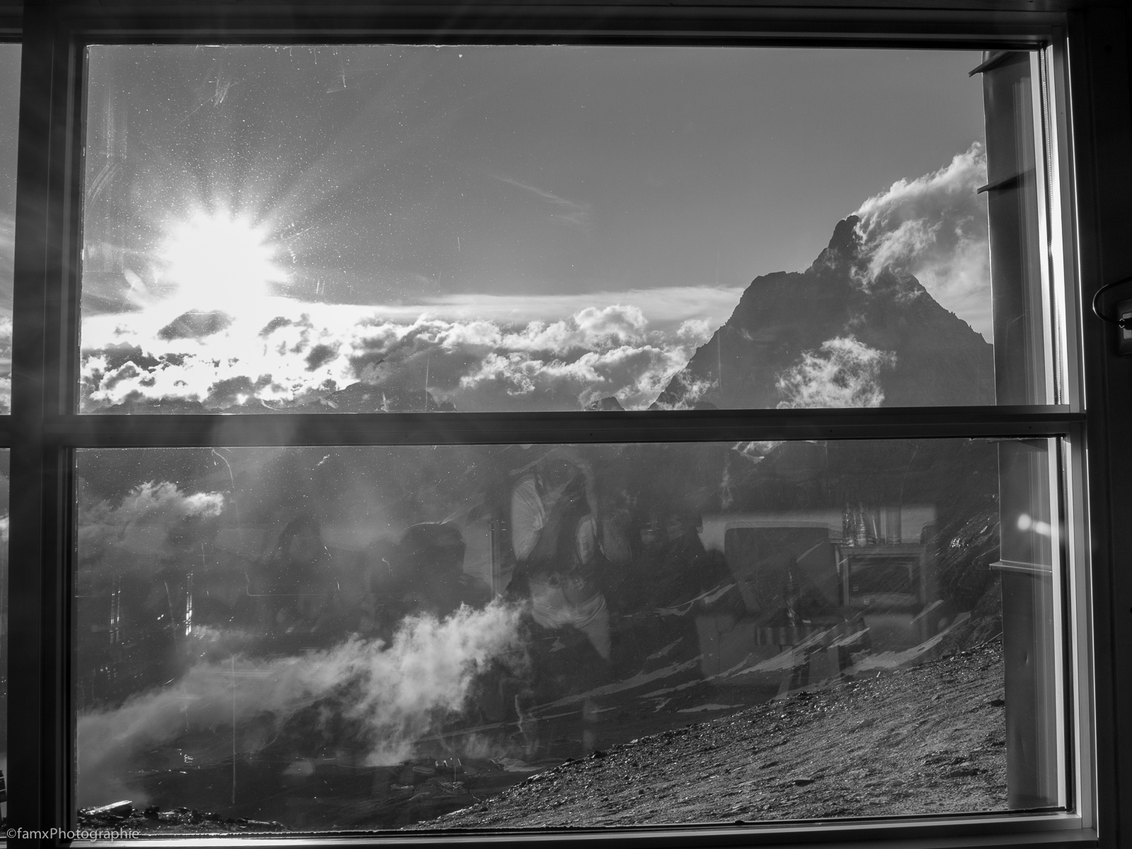 Alpes, Italie, Noir & blanc, Val d'Aoste (Famx7d19_32233)