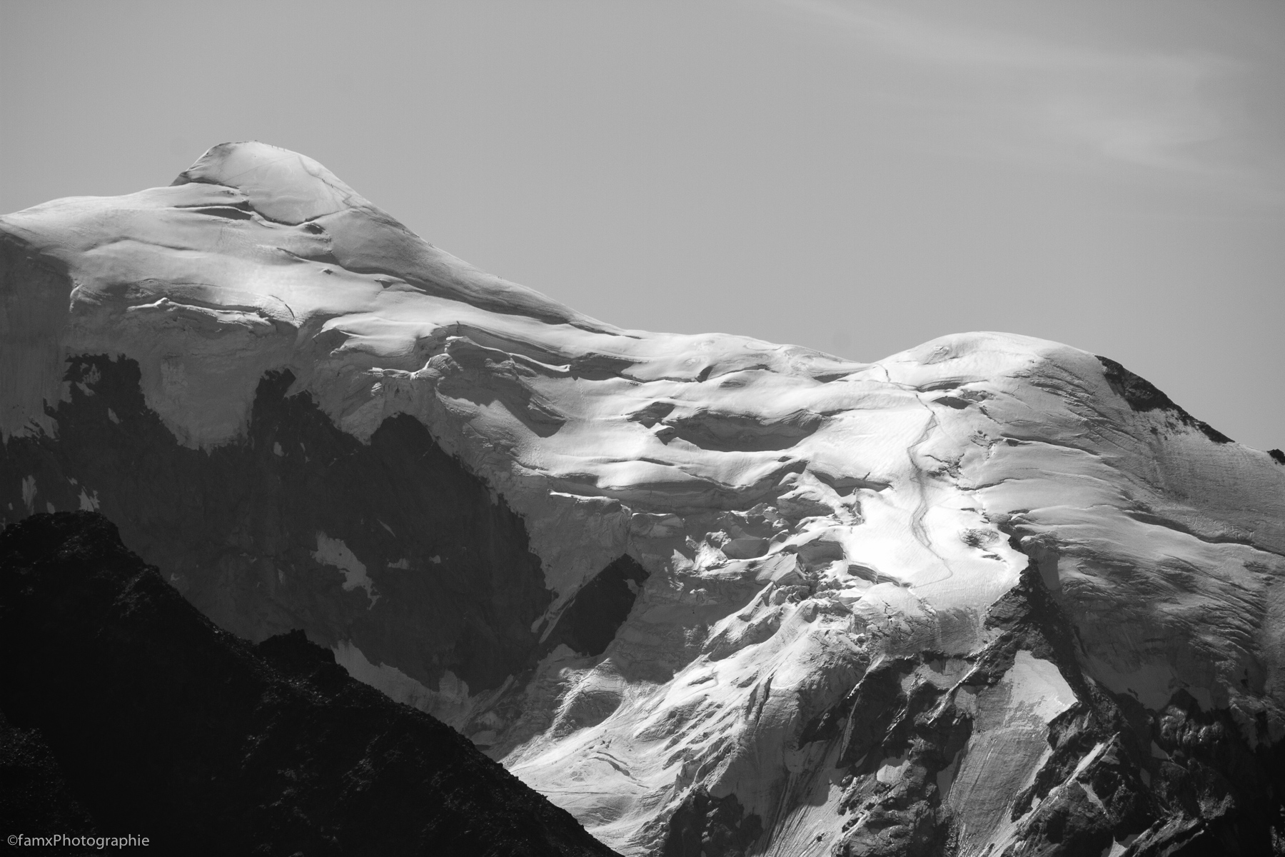 Alpes, Noir & blanc, Suisse, Valais (Famx7dd19_7731)