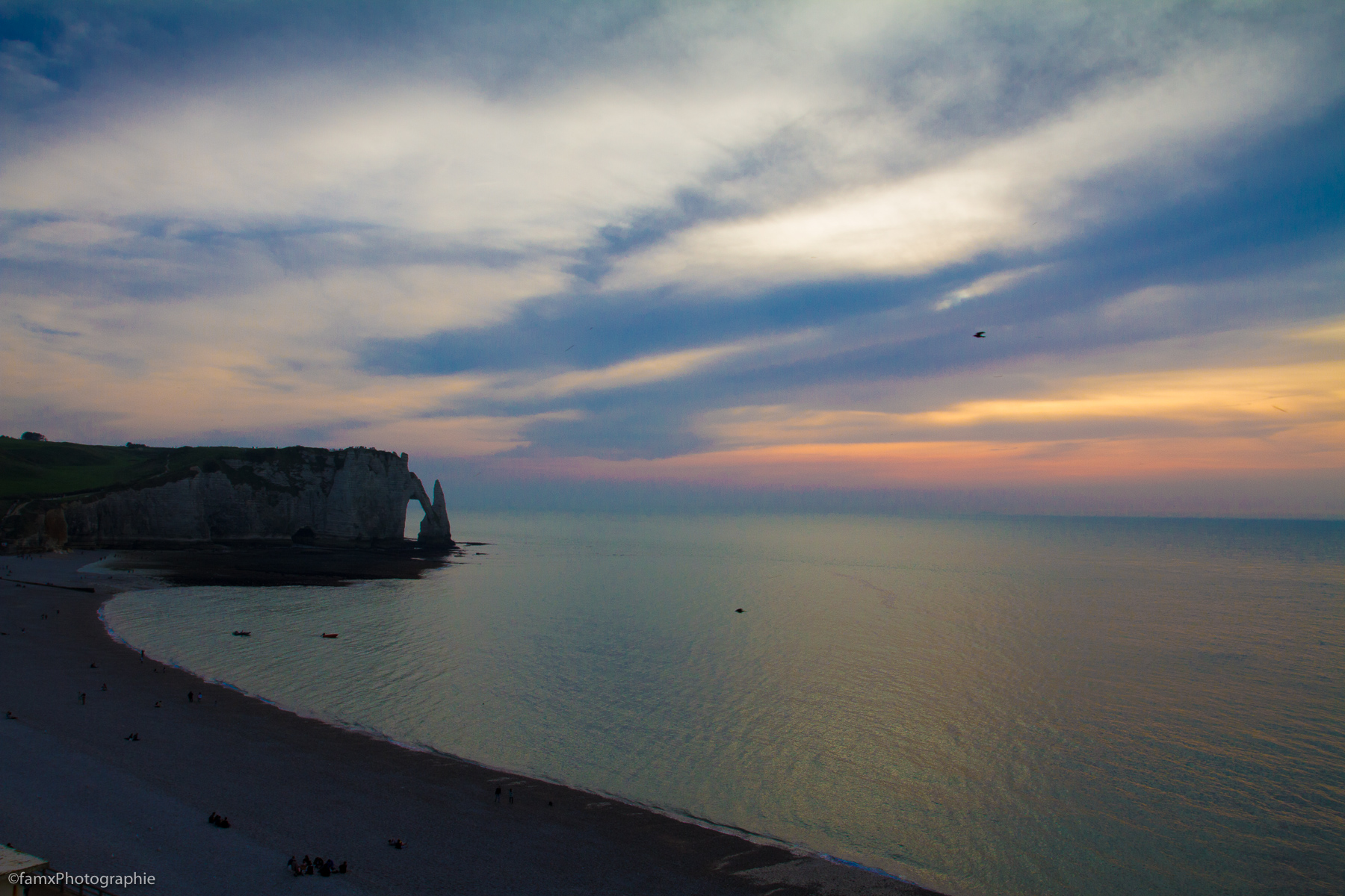 Etretat, Falaise, France (Famx7d19_30914)