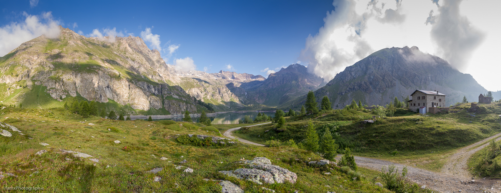 Alpes, Italie, Refuge, Val d'Aoste (Famx7d21_34855-62)