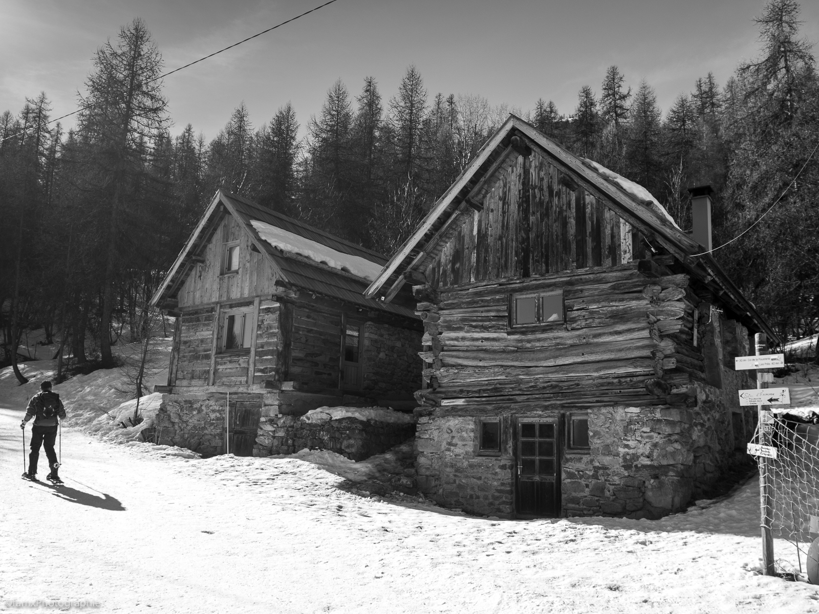 France, Massif des Ecrins, Noir & blanc (Famx7dII22_0333)