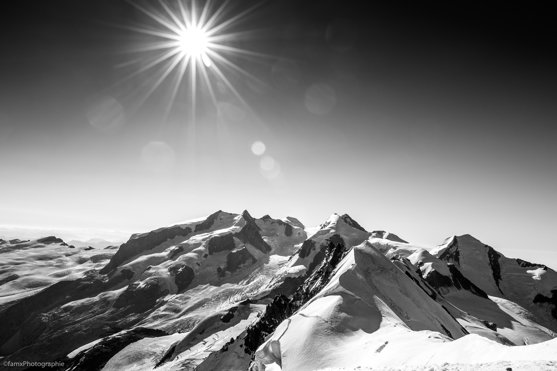 Alpes, Noir & blanc, Suisse, Valais (Famx7dII22_1569)
