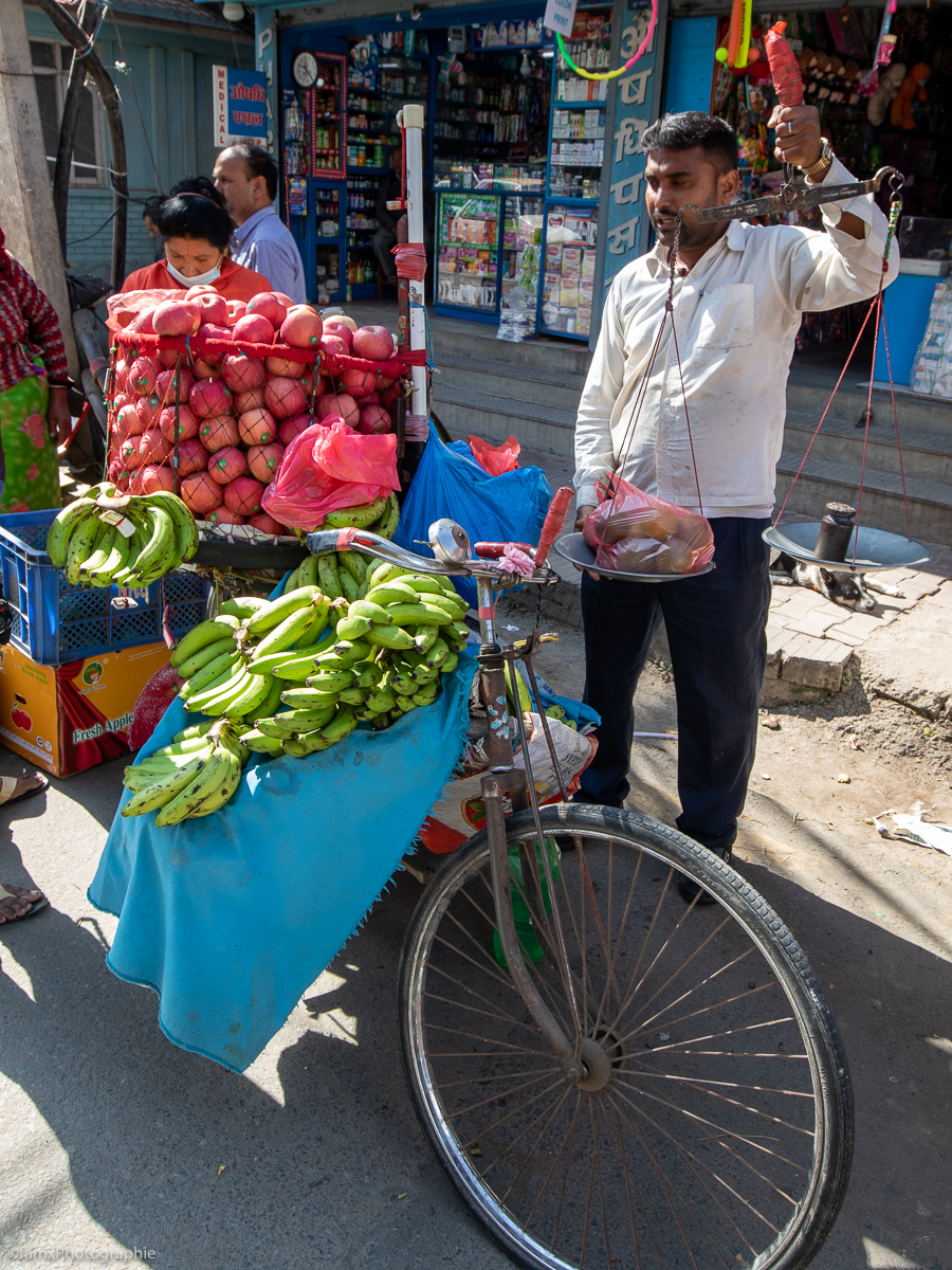 Katmandou, Marché, Népal, Personnage (Famx7dII22_4380)