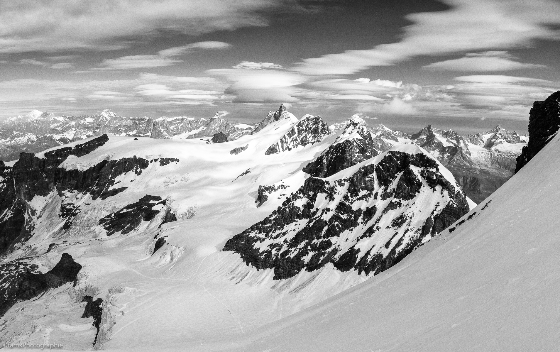 Alpes, Italie, Noir & blanc, Val d'Aoste (Famx7DdII24_2608-9-SEP2)